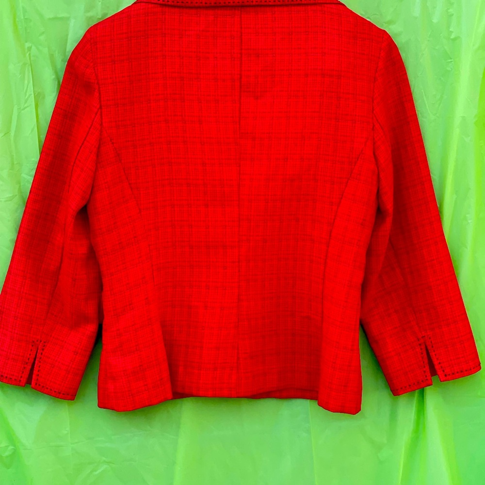 Juicy red Office jacket by SWEET side 6 NEW without the tags - Picture 3 of 6